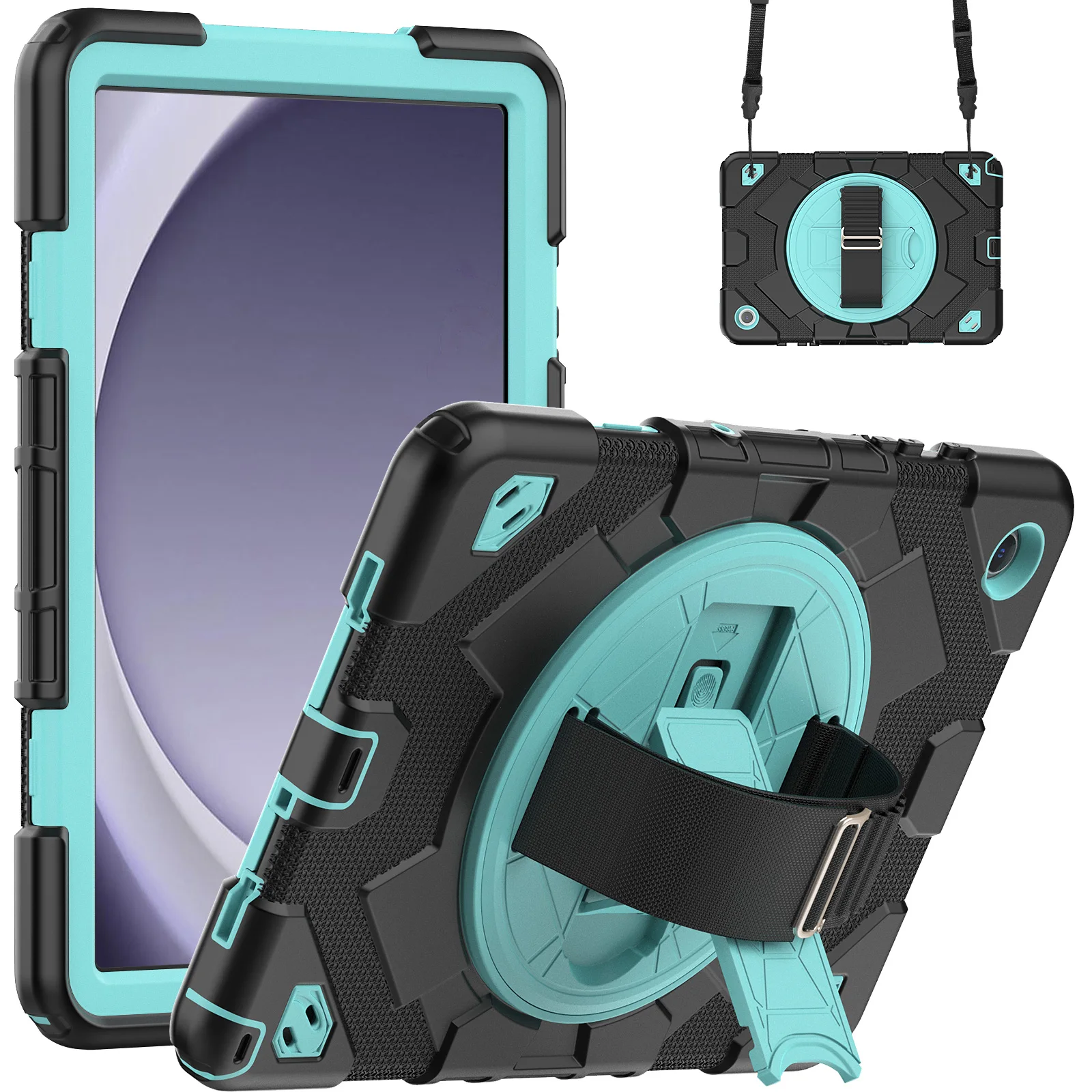 Чехол с ремешком на руку для Samsung Galaxy Tab A9 SM-X110 X115 Plus SM-X210