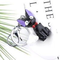 kikis delivery service cat jiji keychain cartoon role toys 3d keyring for kids cute animal decoration