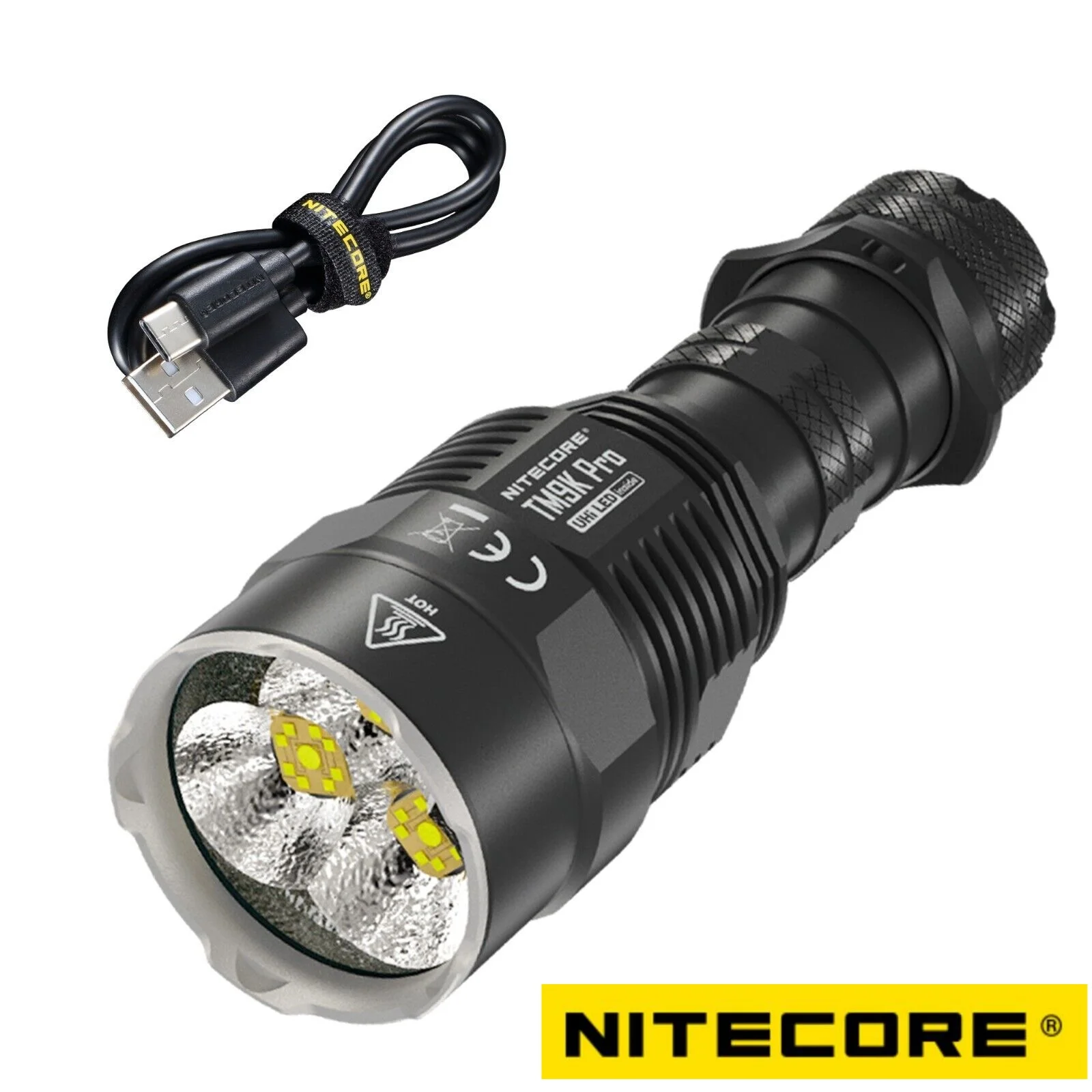 Тактический фонарик NITECORE TM9K Pro 9900 люмен для правоохранительных органов