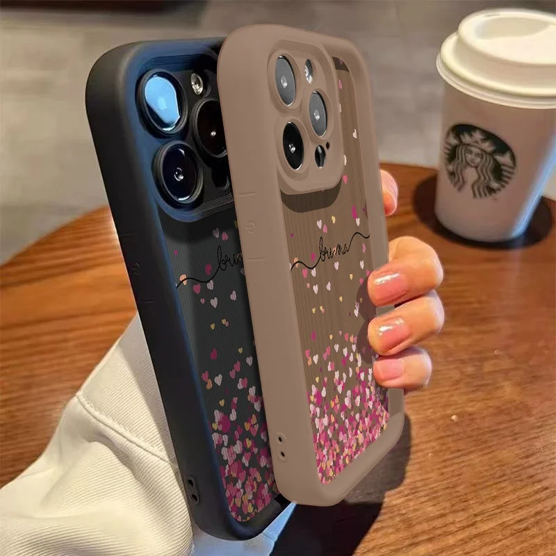 Защитный чехол из ТПУ для iPhone 11 12 13 14 15 Pro Max X XR XS 7 8 Plus
