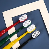 1pc adult household wide head toothbrush unisex adult soft bristle wide head toothbrush manufacturers wholesale random color