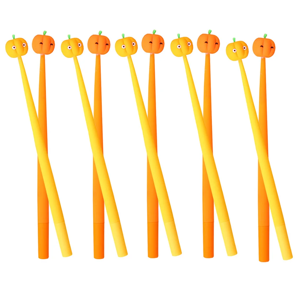 

Halloween Pumpkin Pen Adorable Teachers Gel School Student Stationery Pens Cute Prize Gifts