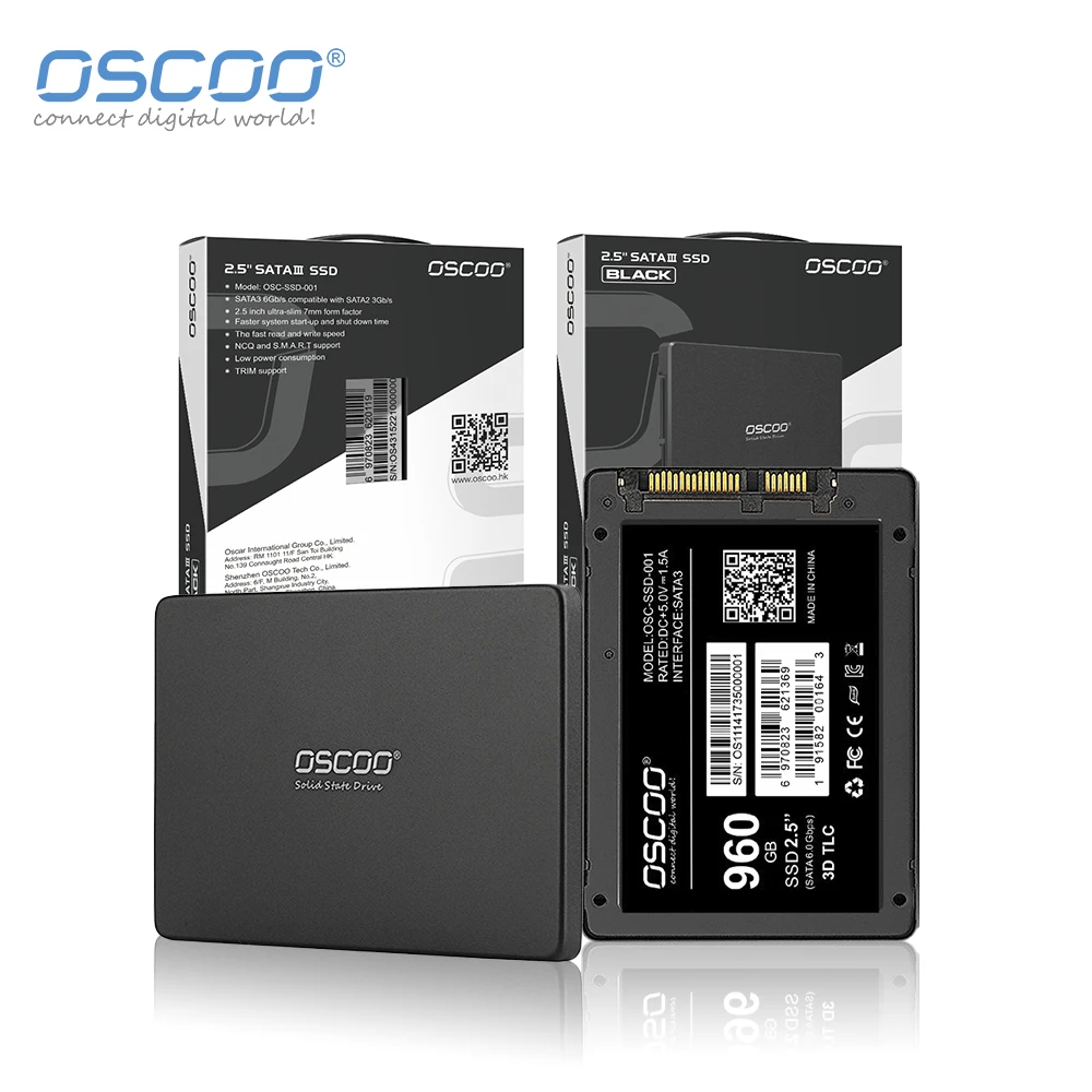 Жесткий диск OSCOO SSD SATA3 6 0 Гбит/с 120 ГБ 240 480 2 5 дюйма жесткий Внутренние