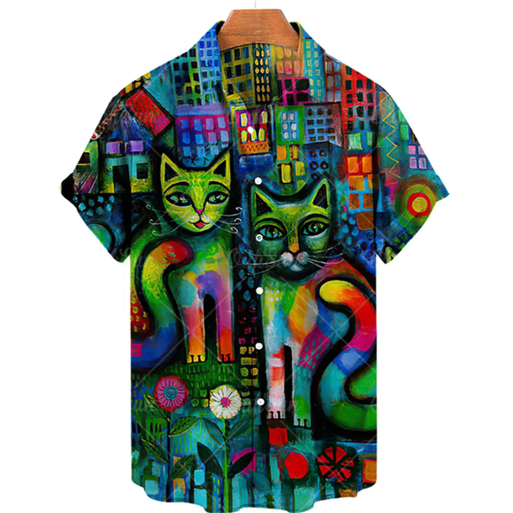 Рисунок 3 - Гавайская рубашка с абстрактным принтом