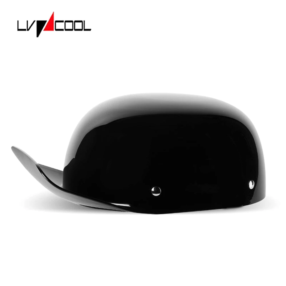 

2023 Baseball Cap Helmet Motorcycle Helmets Summer Open Face Scooter for Cruiser Chopper Gangster Men Women C