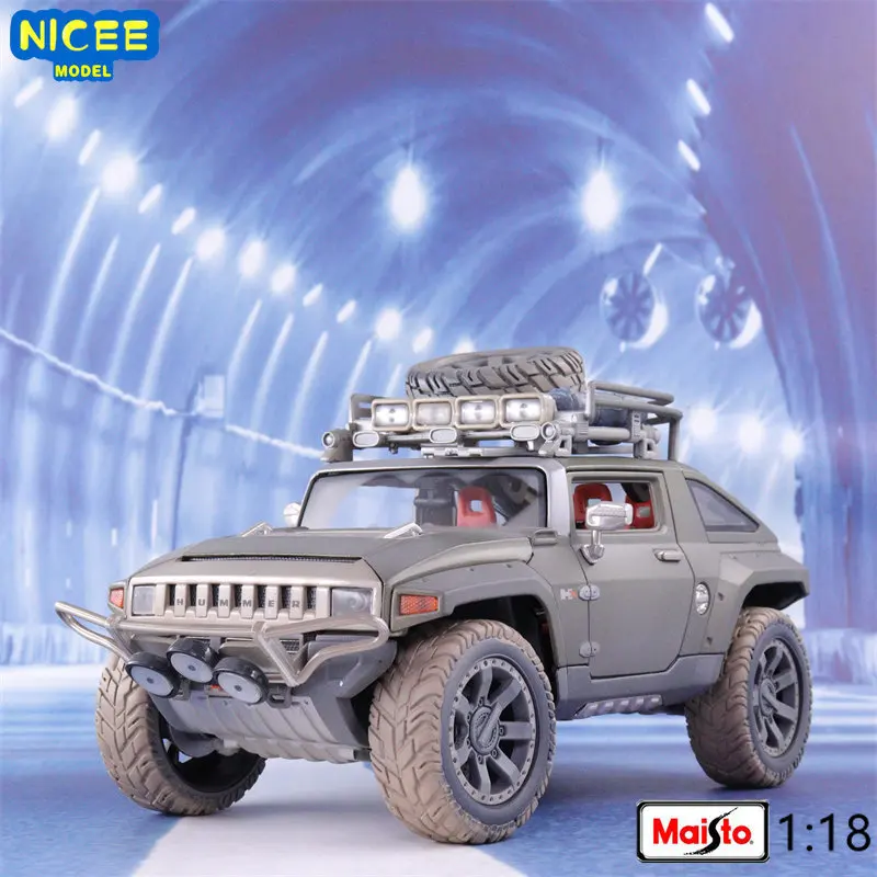 

Maisto 1:18 Hummer HX Concept Old Version High Simulation Diecast Car Metal Alloy Model Car Toys for Kids Gift Collection B257