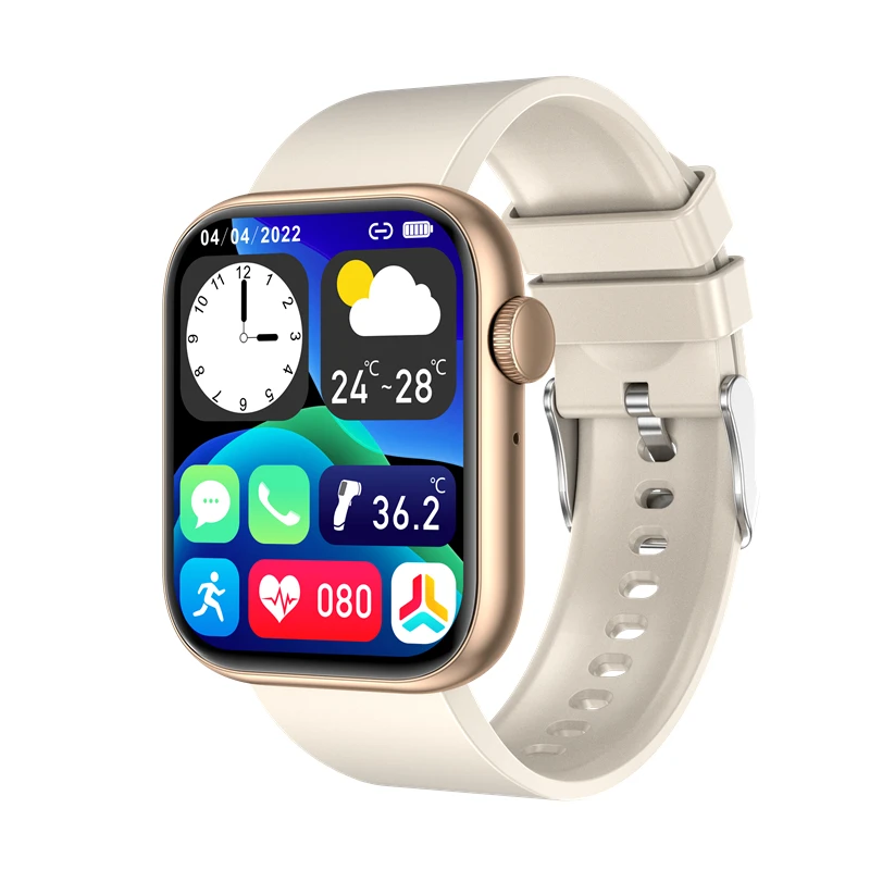 

Новинка 2023, 1,8 дюйма, Смарт-часы для вызова по Bluetooth, мужские и женские умные часы с функцией отслеживания сердечного ритма, спортивные часы QX7...