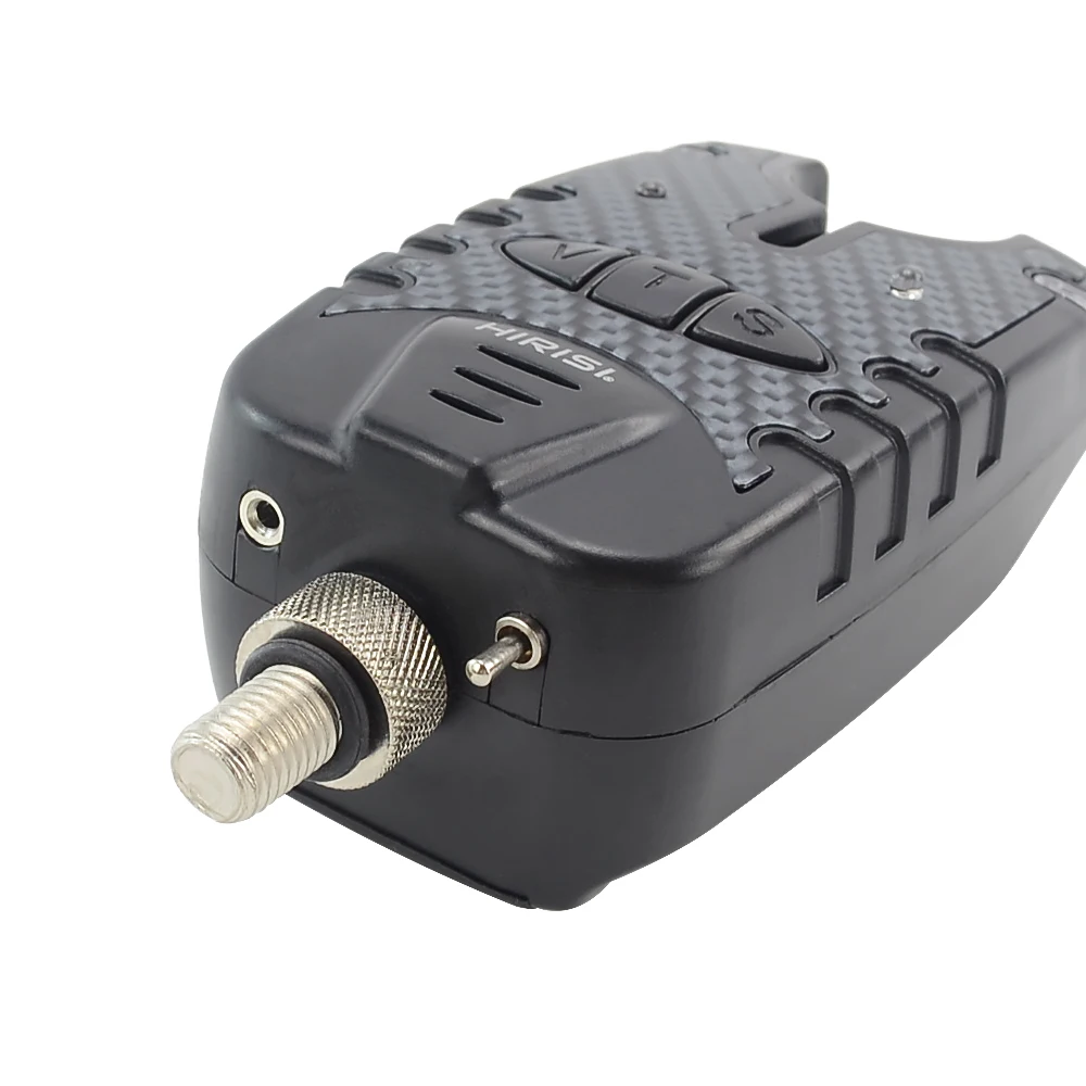 2 x Carp Fishing Bite Alarms with Blue LED Light, Adjustable Volume, Tone, Sensitivity Fishing Bite Indicators