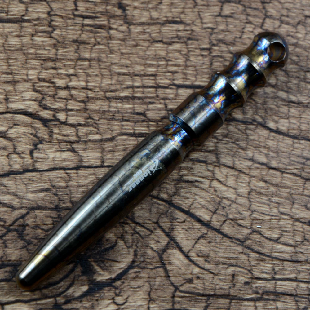 TWOSUN Тактическая ручка Stonewash Anode Красочная из титанового сплава для улицы EDC Defense Pen