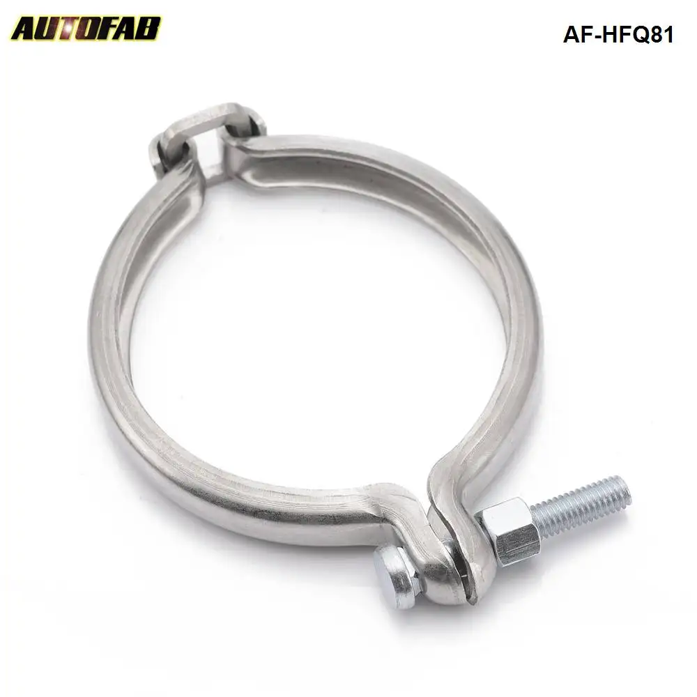 AUTOFAB -Turbocharger Turbine Exhaust Cartridge Clamp V-Band Turbo 81MM Flange AF-HFQ81