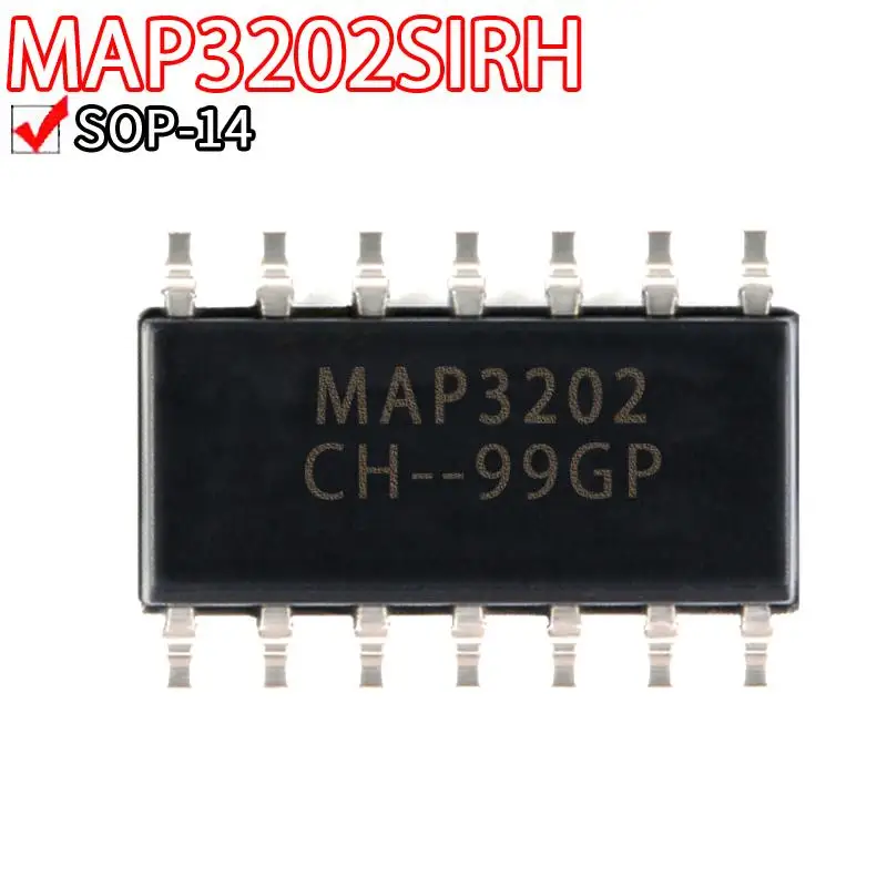 5 шт. MAP3202SIRH SOP-14 MAP3202 MAP3201SIH SOP-16 MAP3201 MAP3204SIRH SOP-20 MAP3204 5 шт. MAP3202SIRH SOP-14 MAP3202 MAP3201SIH SOP-16 MAP3201 MAP3204SIRH SOP-20 MAP3204