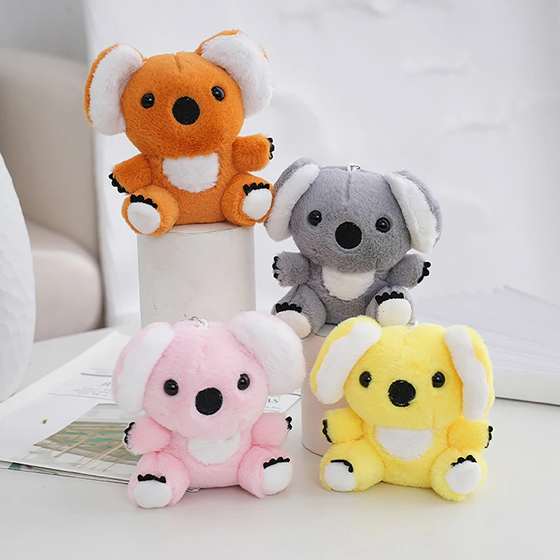 

New 1Pc Cute Small Koala Bear Plush Stuffed Keychains Plush Animal Doll Toys Birthday Gifts