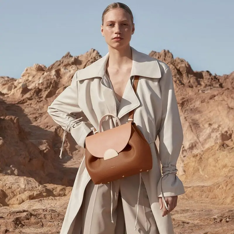 

Polene Smiley Face Women's Bag 2022 French Fashion Winter New Leisure Design Single Shoulder Poleno Messenger Bag Free Freight