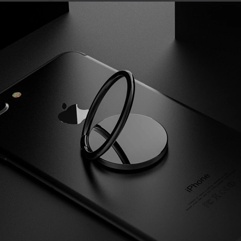 1/2PCS Magnetic Phone Holder Rotatable Luxury Metal Finger Ring Stand Desktop Mobile Phone Socket For Universal All Smartphone