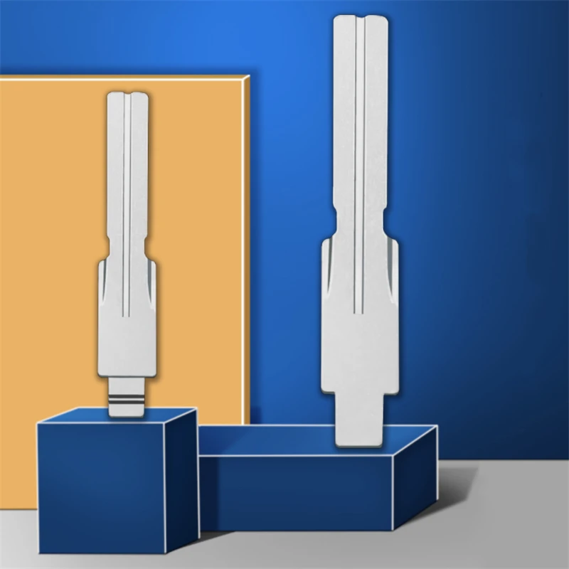 OEM 2 шт. 1039 # Металлический пустой необрезанный лезвие дистанционного ключа для Volvo