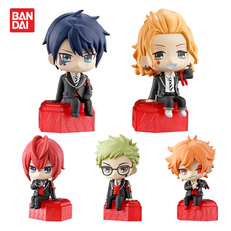 

Japan Anime BANDAI Gachapon Capsule Toy Gacha Twisted Wonderland Sitting Figurine Action Figure Hanae Natsuki Model Collection