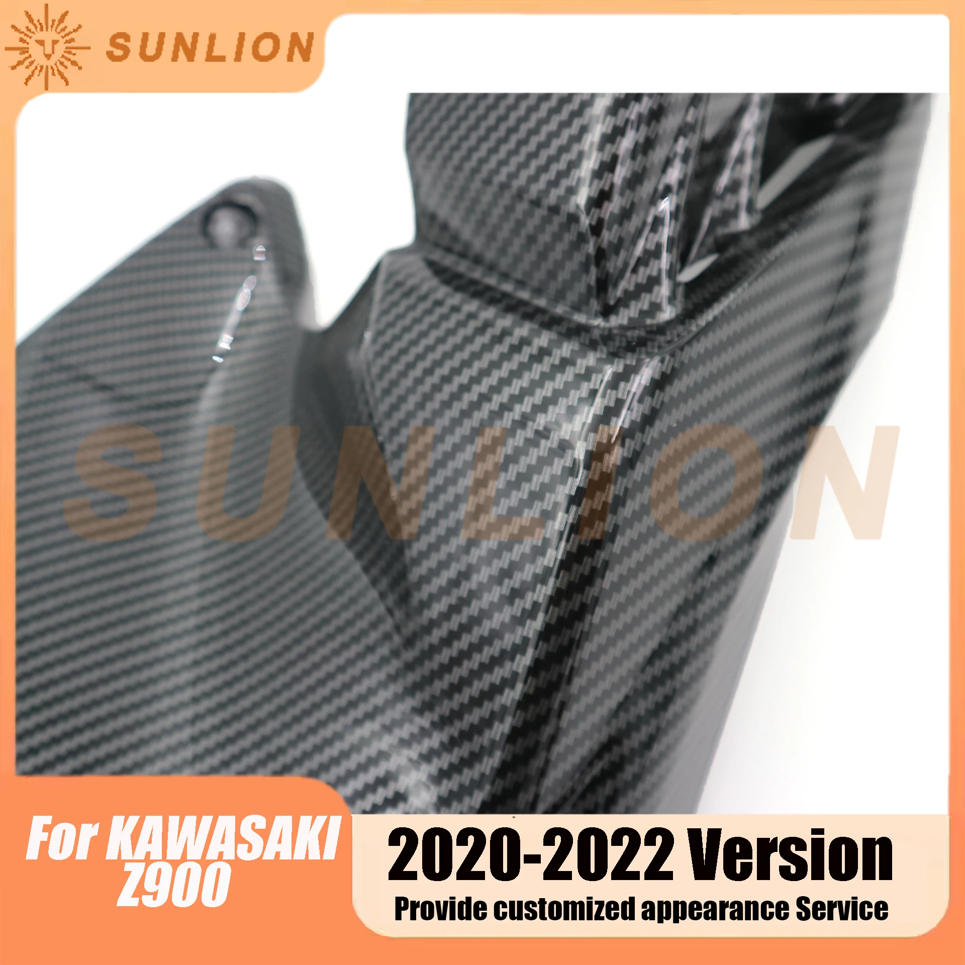 Подходит для Kawasaki Z900 ZR900 Z 900 ZR 2021 22 2023 боковая панель топливного бака мотоцикла