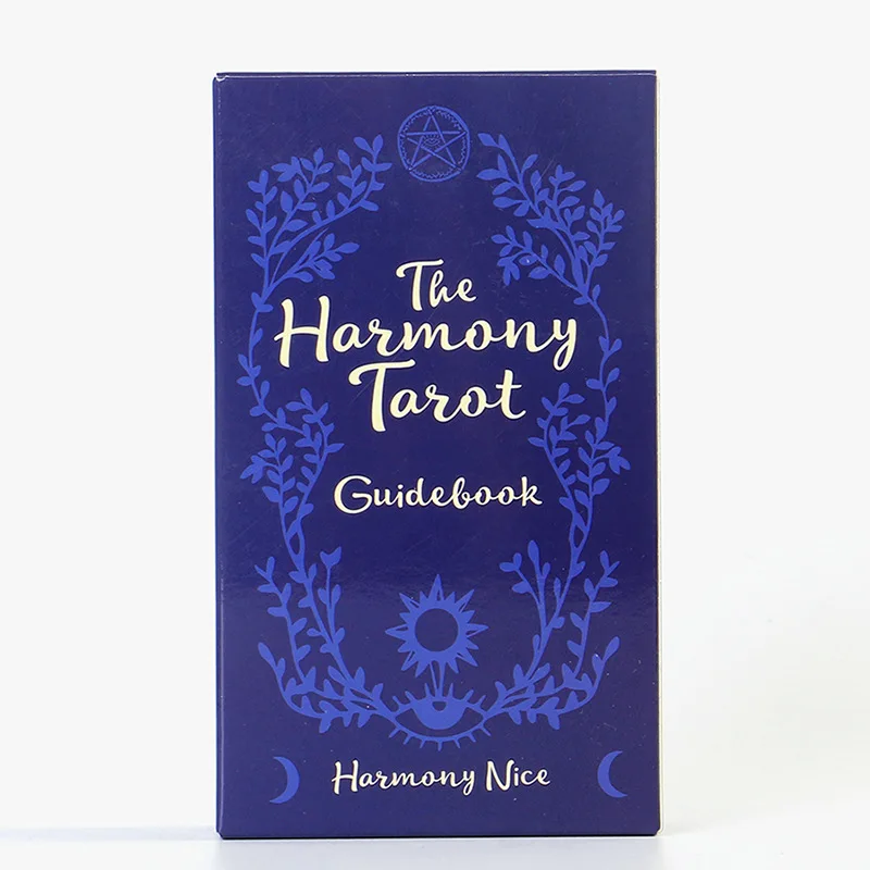 

The Harmony Tarot Hot Selling HD Classic Boxed Tarot Cards Large Size High Quality Full English Party Divination Game-English