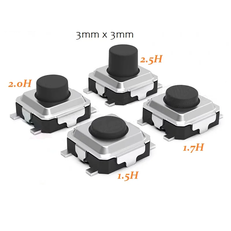 

Тактильные переключатели HAPPYVIEW1 3x3 мм, 50 шт.