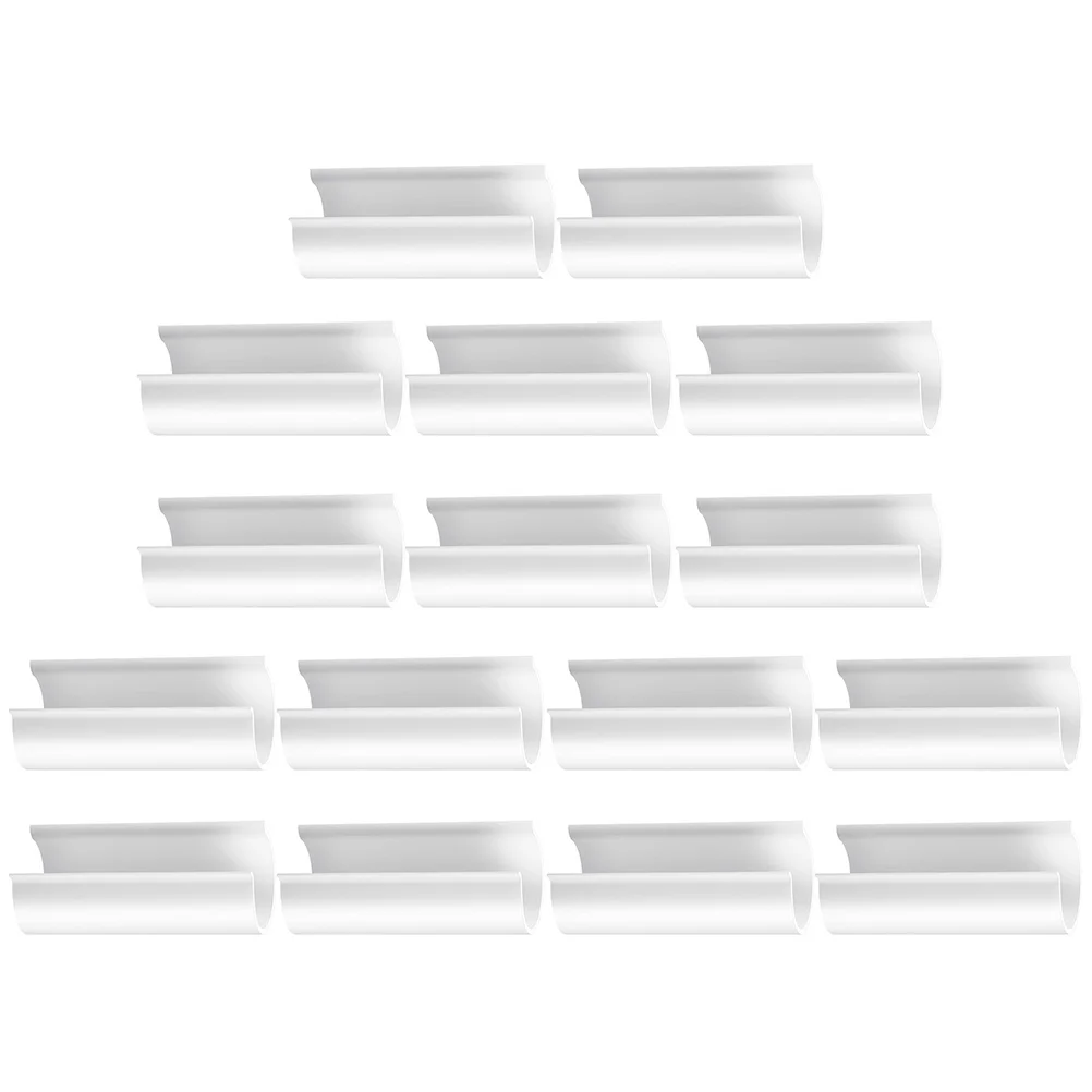 

16 Pcs Plastic Plants Greenhouse Accessories Greenhouse Tarp Clips Greenhouse Pipe Clamps Greenhouse Tarp Clamps