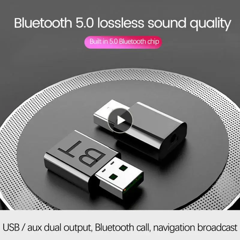 

Plug And Play Audio Receiver Stable Operation Mini Compact bluetooth-compatible Receiver Receiver Audio Adapter