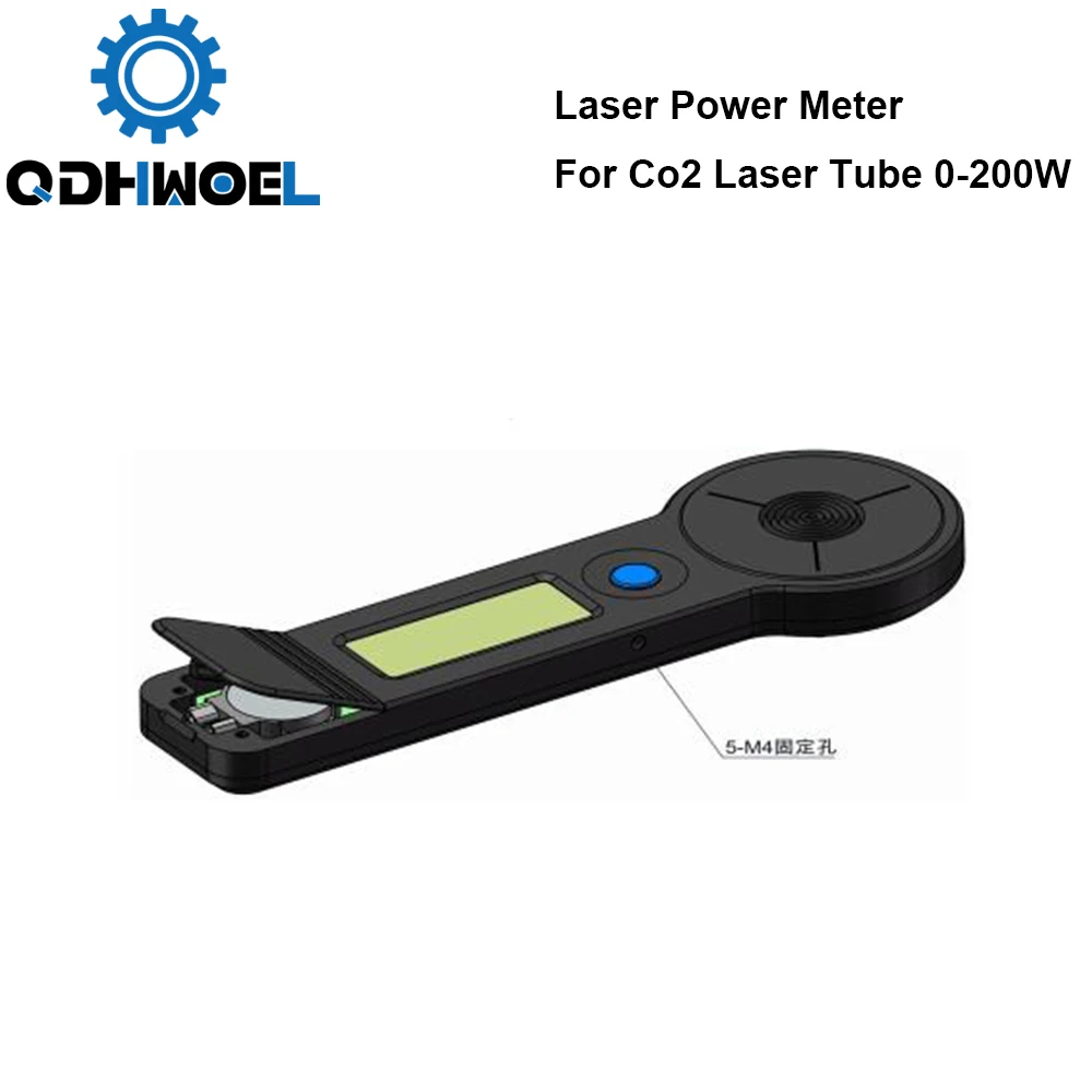 

New Co2 Laser Power Meter Hand-held HLP-200B For Co2 Laser Tube 0-200w With Engraving and Cutting Machine