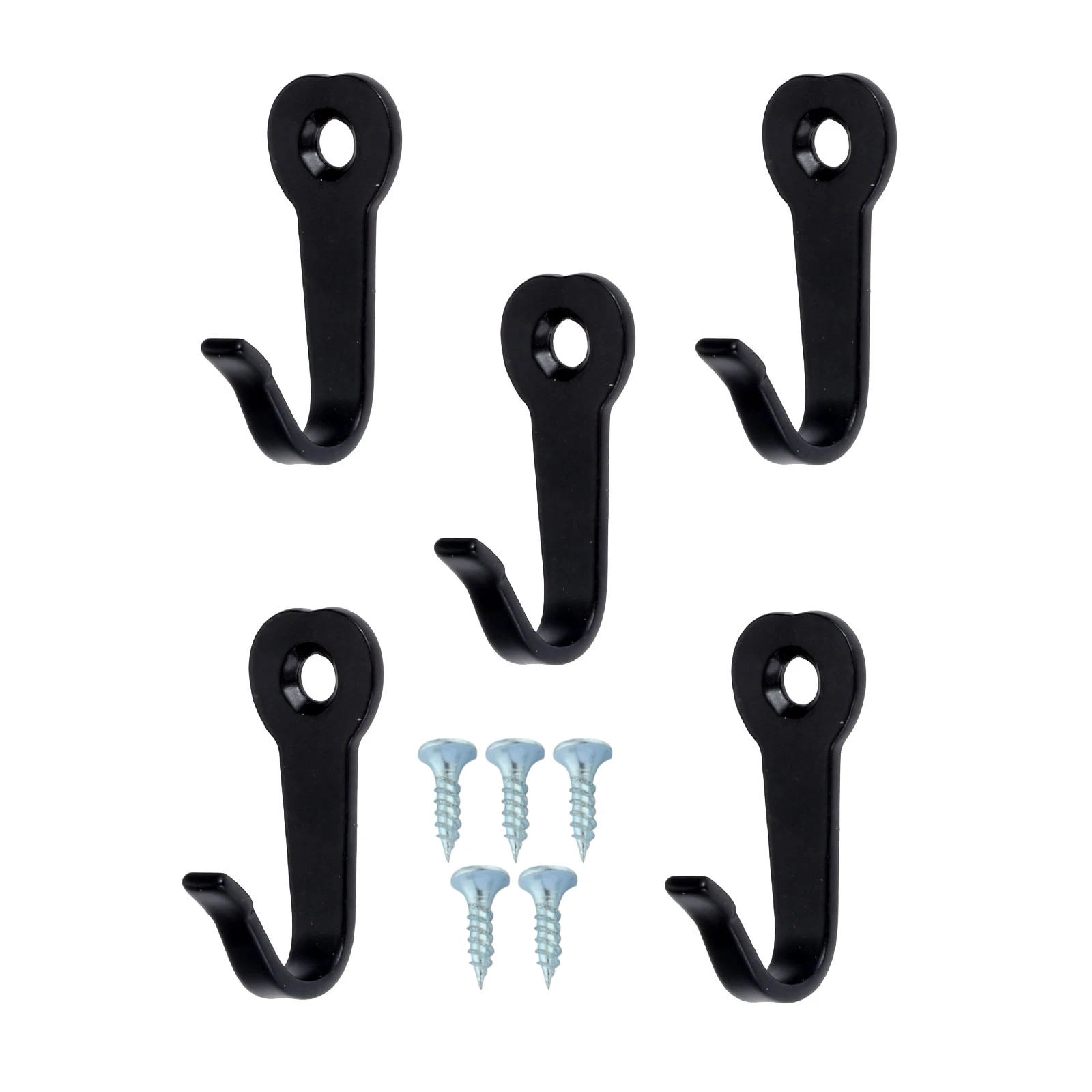 

Мини-крючки-вешалки из цинкового сплава, 5 шт.