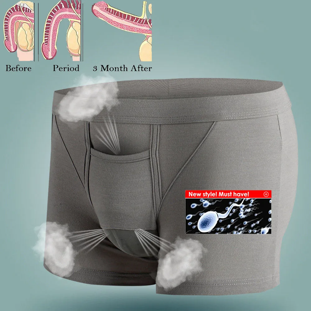 

Functional 3-Dimensional Separation Underwear Men's Big Bag Höschen Für Ficken Men Calcinha Sexy Pornô Transparent Panties Men