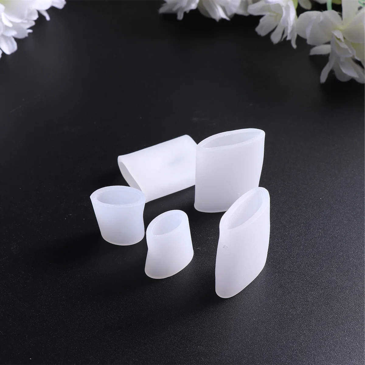 

5 пар, силиконовые подушки для выпрямления пальцев ног