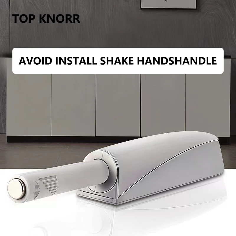 

TOP KNORR No Handle Cabinet Door Rebounder Bouncing Clothes Cabinet Pressing Closet Door Invisible Magnetic Press Spring Device