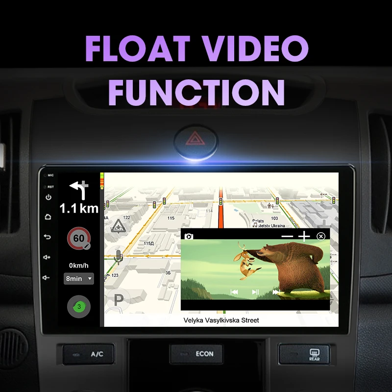 Vtopek 9&quot 4G+WiFi Android 10 Car Radio Multimedia Video Player Navigation GPS For Kia Cerato 2 TD Forte(MT) 2008-2013 Head Unit |