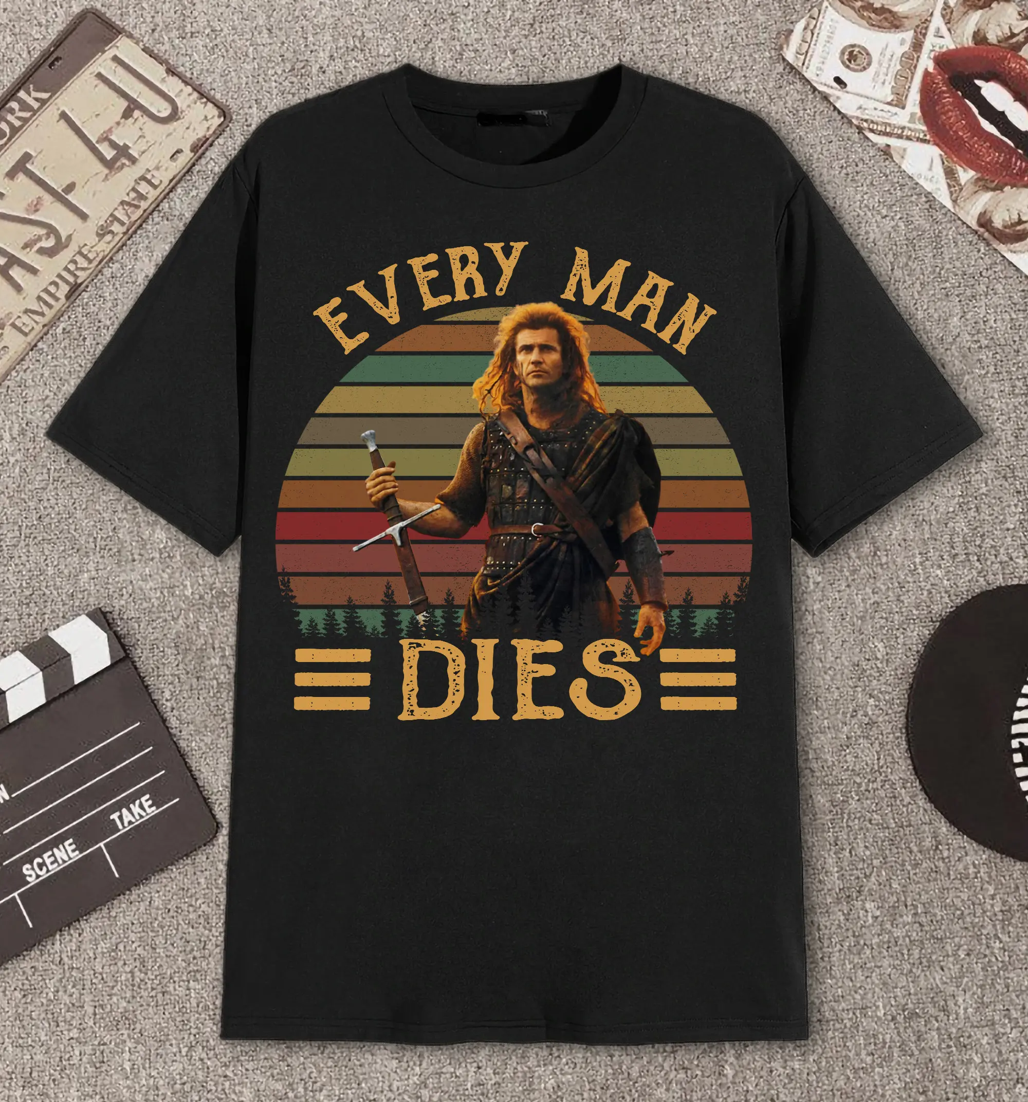 Every Man Dies Retro Vintage Shirt