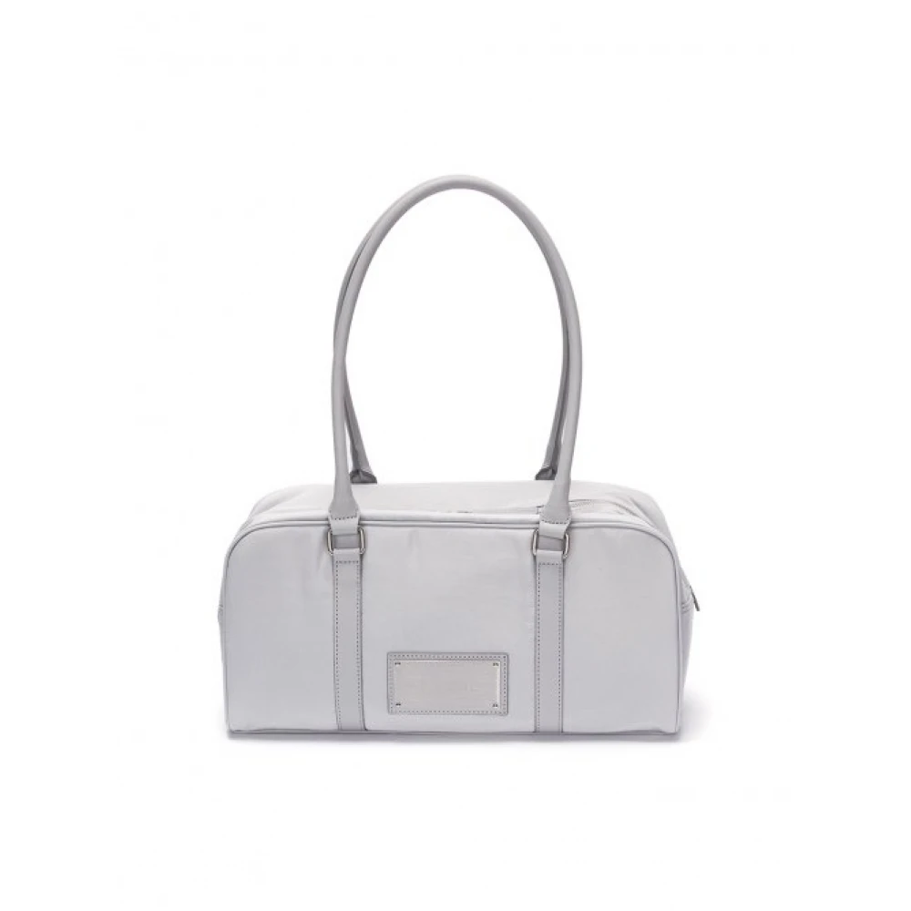 Сумка-тоут женская спортивная серого цвета |