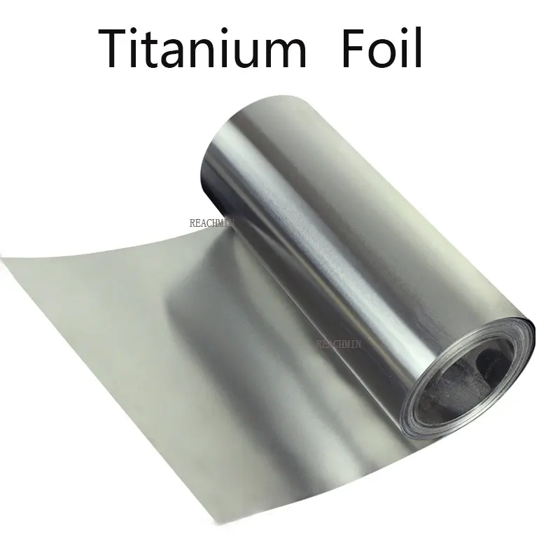 

TA2 Titanium Strip 0.1-0.5mm Ti Foil Thin Sheet Industry DIY Material Corrosion Resistance Medical Titanium Aerospace Machining