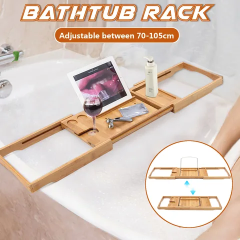 Деревянный поднос для ванны - изображение