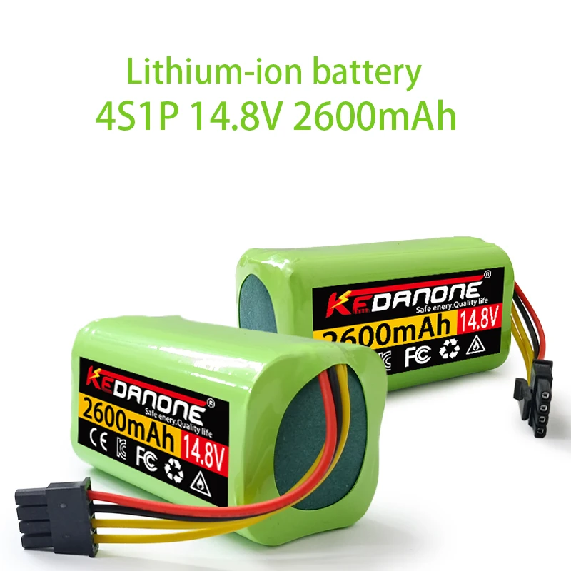 

Новый литий-ионный аккумулятор 14,8 в 2600 мАч, для Cecotec Conga 1290 1390 1490 Аккумулятор для робота-пылесоса аккумулятор Gutrend Echo 1590