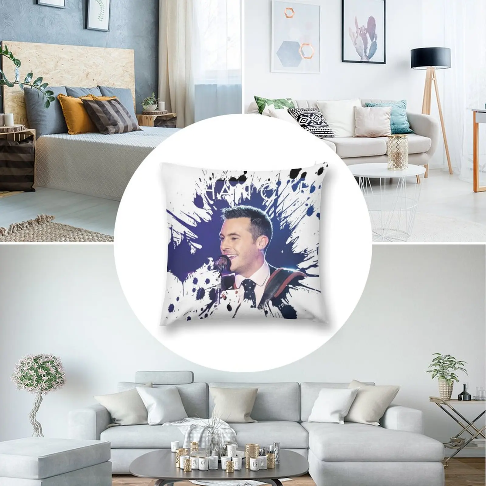 Натан Картер концерт тур для фанатов воспоминания диванная Подушка Детские