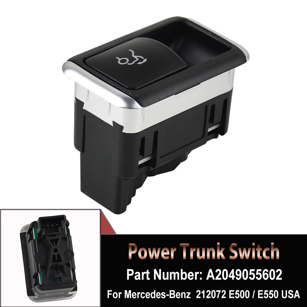 

Боковой переключатель БАГАЖНИКА АВТОМОБИЛЯ A2049055602 A2049058302 для Mercedes-Benz W212 X204 E200 E260 E300 GLK250 GLK300 GLK350