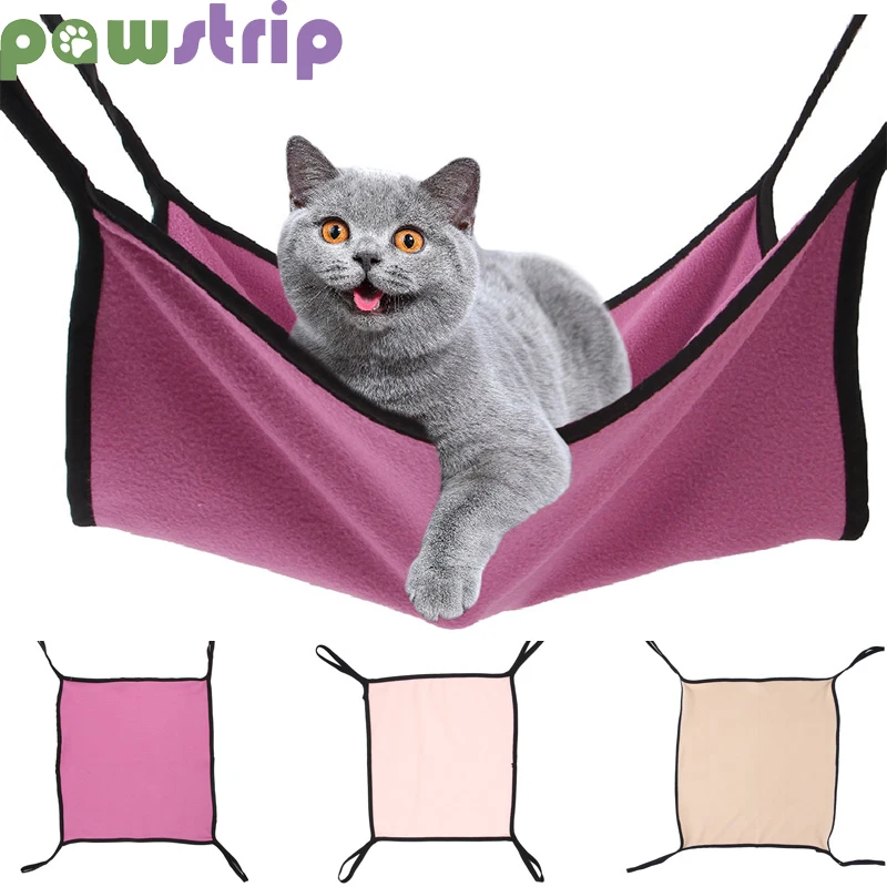 Plush Hamster Hammock Soft Small Animal Sleeping Hanging Bed Outdoor Indoor Rodents Guinea Pig Ferret Cats Nests Pet Supplies