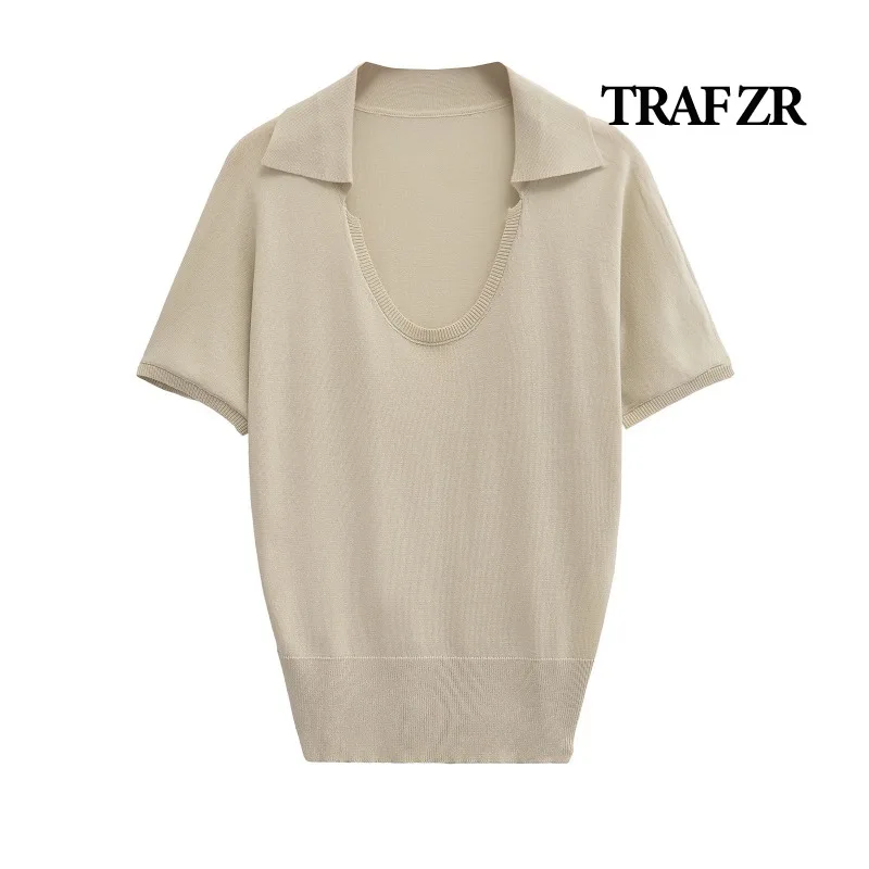 Женская трикотажная футболка с коротким рукавом в стиле Харадзюку