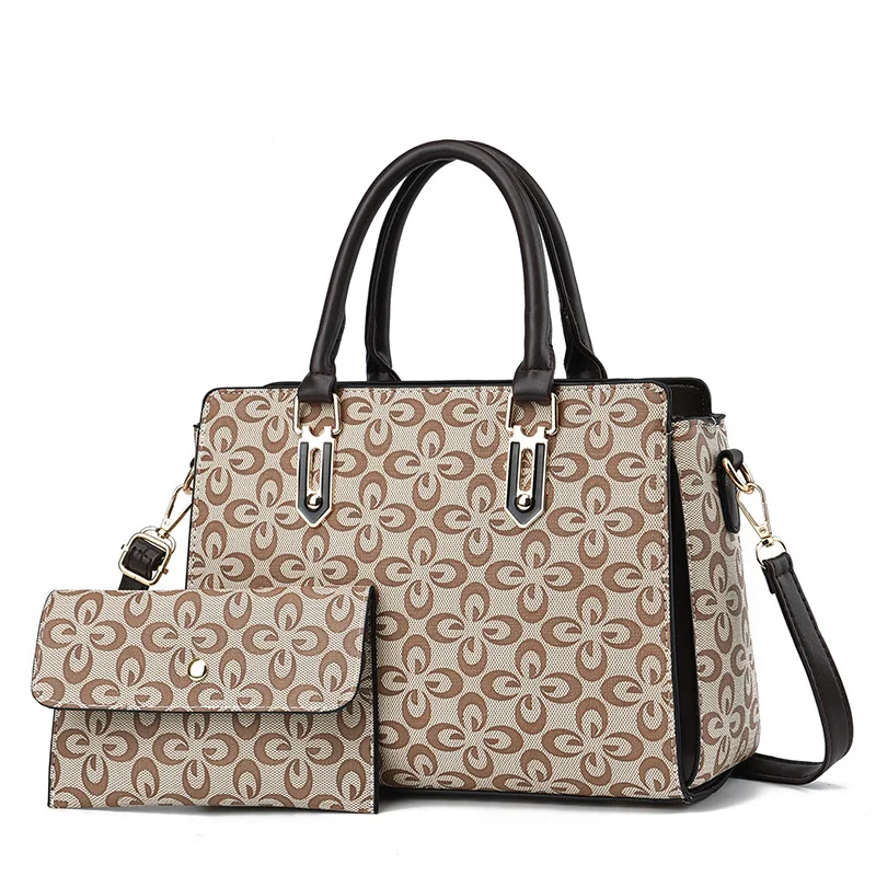 

2023 New Women's Crossbody Bag Fashionable and High Quality Women's Handbag with High Sense and Large Capacity 2-piece Mom's Bag