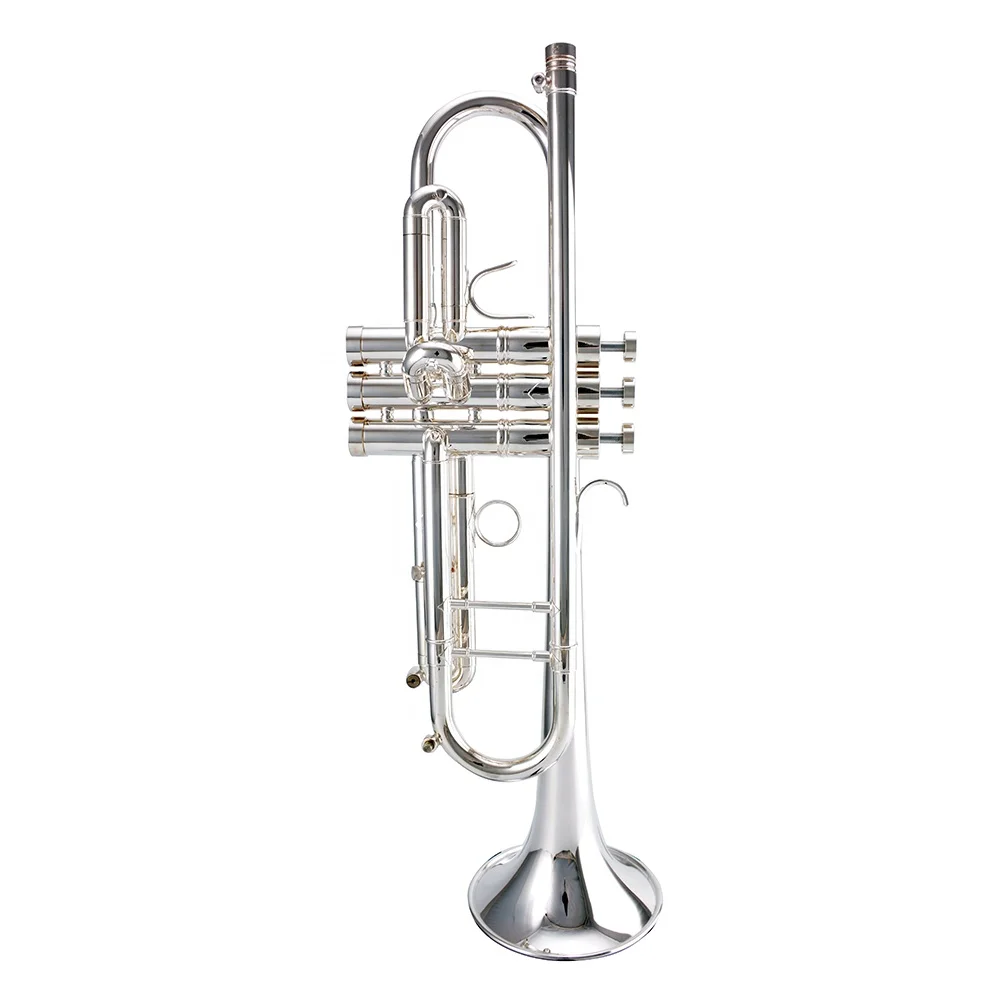 

Accept OEM High Quality Professional Silver Edward Trumpet