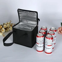 portable lunch cooler bag folding insulation picnic ice pack food thermal bag drink carrier insulated bags food delivery bag