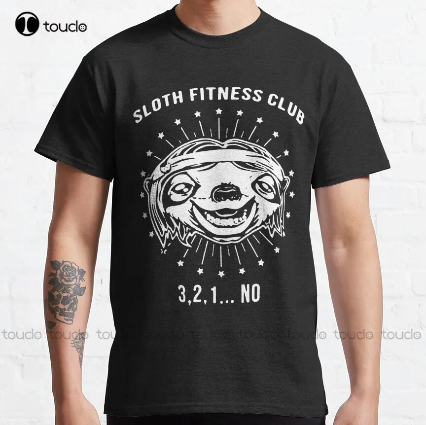 

Sloth Fitness Clup The Goonies Classic T-Shirt Shirt Women Cotton Outdoor Simple Vintag Casual T-Shirt Gd Hip Hop Xs-5Xl Unisex