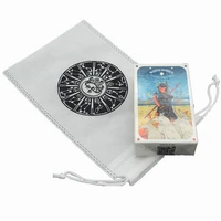 white numen sacred 2021new tarot divination card table game toy prediction astrology color printing altar cloth werewolf magic