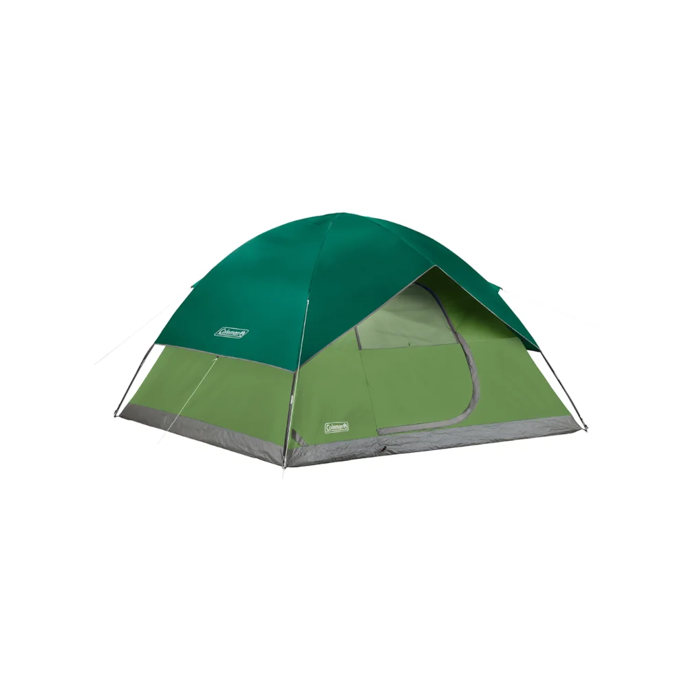 

Coleman Sundome 6-Person, 10 x 10 x 6 feet, WeatherTec, Camp Tent, Spruce Green ultralight US(Origin)