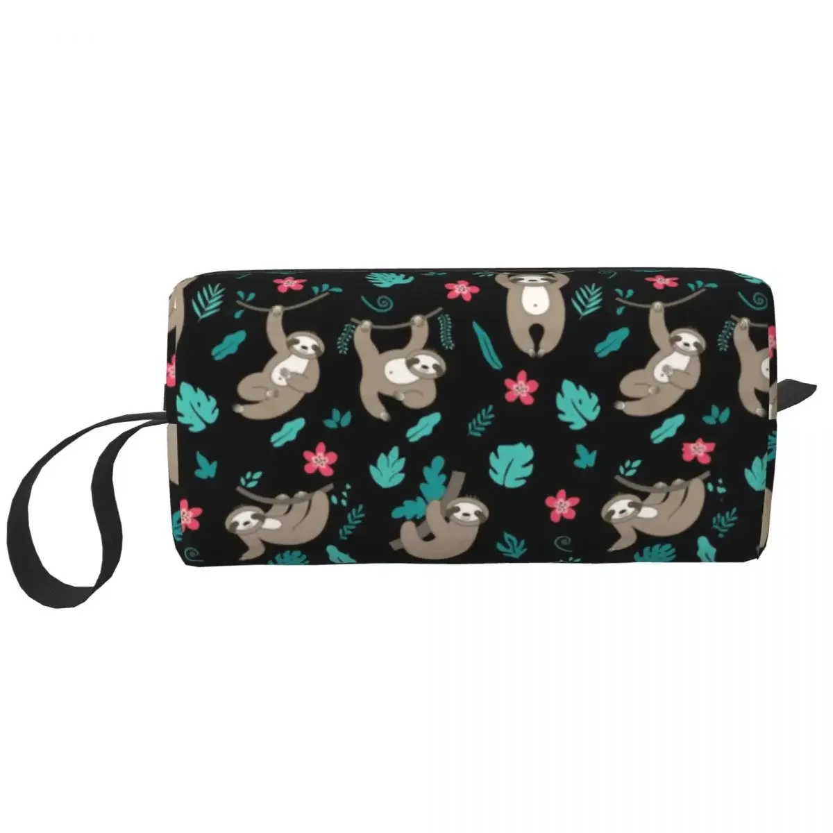 Дорожная милая сумочка для путешествий с долгим узором косметичка в виде ленивых