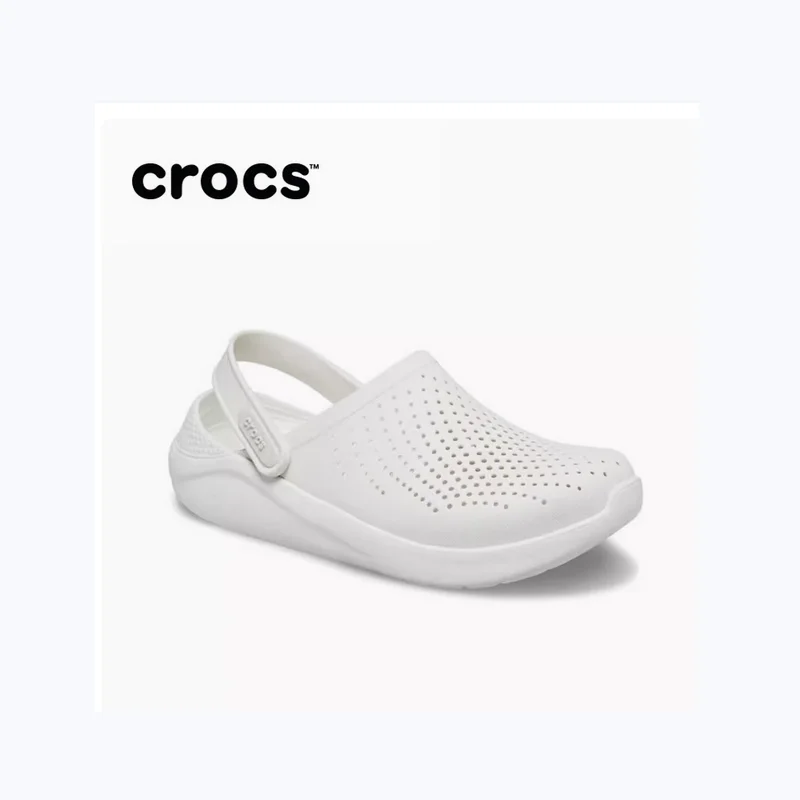 Классические повседневные сандалии Crocs унисекс без шнуровки с закрытым носком