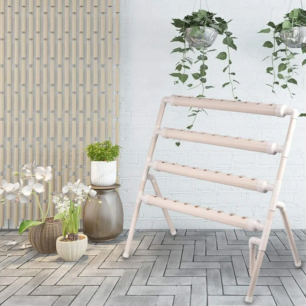 

Vertical Pipeline Hydroponic Plant Growth Kit For Vegetables Vegetables Flowers Fruits PVC Hydroponic Soilless Cultivation Tube