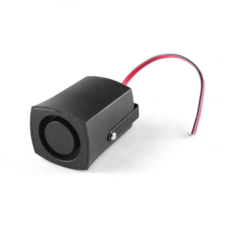 

DC 12V 100dB Auto Warning Siren Sound Signal Backup Alarms Horns Beep Reverse Slim Invisible Air Horn for the Car
